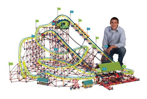 Knex roller coaster sets - Jul 1, 2018 · Build this incredible, thrill roller coaster using the included step-by-step, color-coded building instructions. A first for a K'NEX Thrill Rides, the Bionic Blast Roller Coaster Building Set uses 2 Ferris Wheels to lift the roller coaster car to the top of the track! 